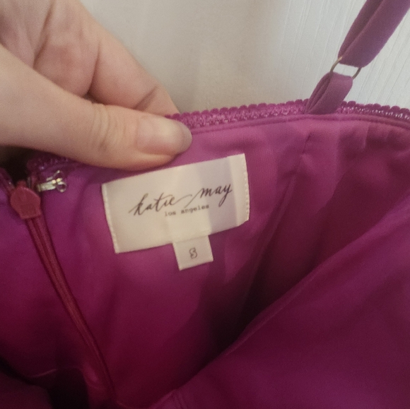 Katie May NWT Doutzen Dress Electric Plum - Picture 6 of 11